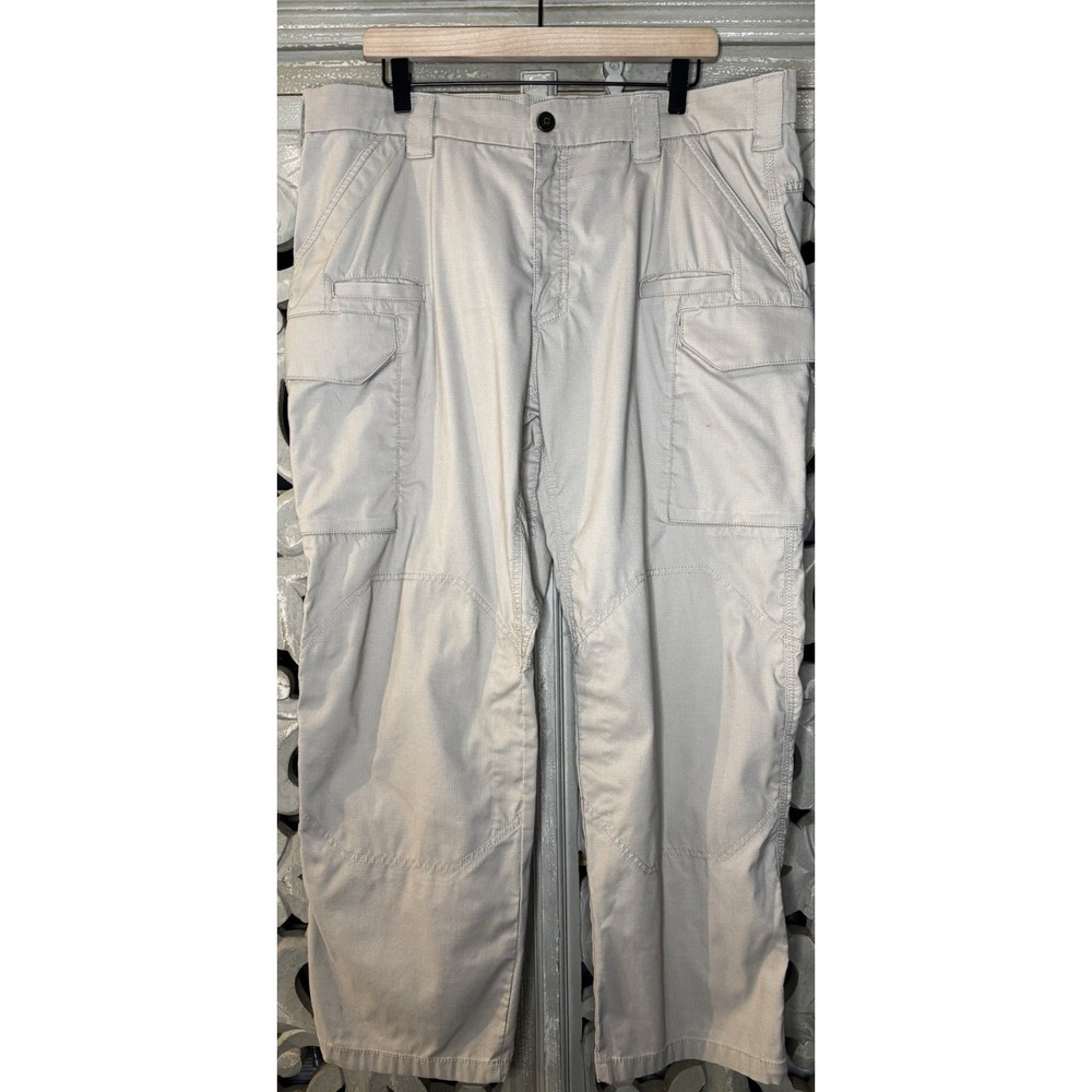 First Tactical Cargo Pants Khaki Ripstop Tactical Utility Outdoor Mens 40x29